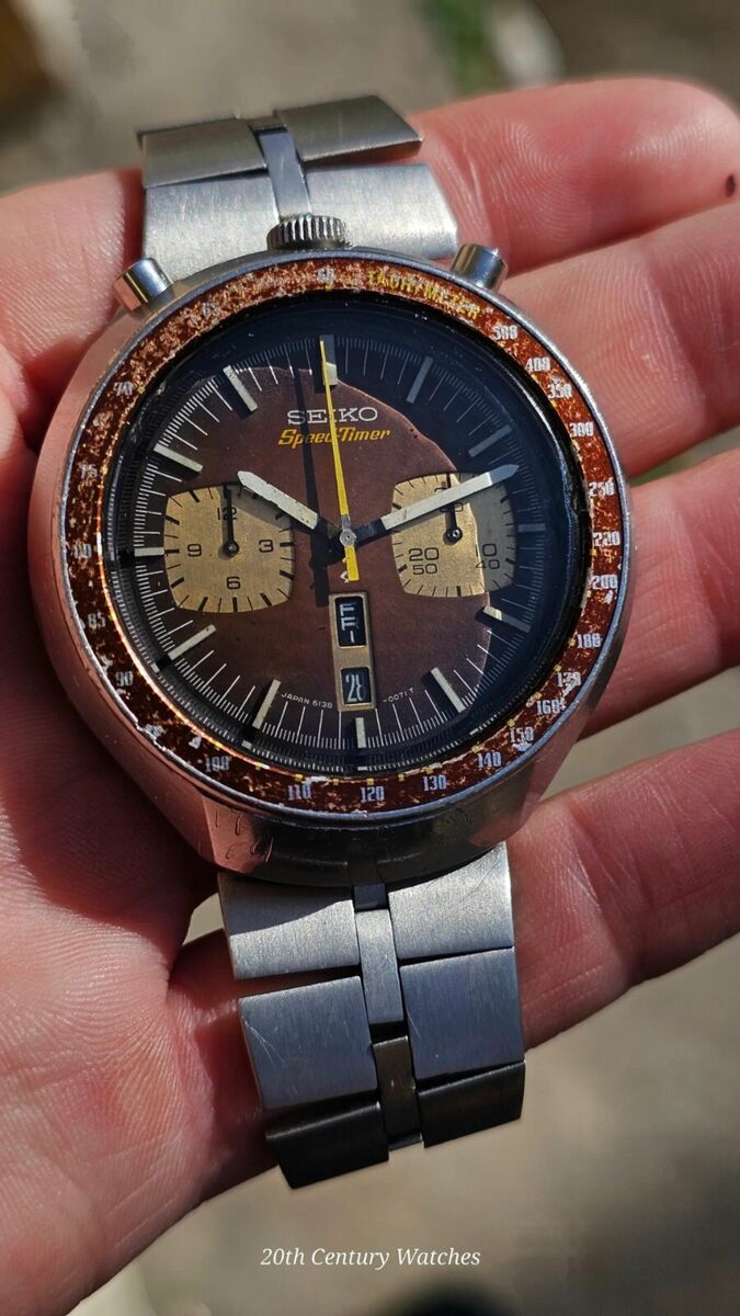 Seiko Bullhead Speed-Timer Chronograph 6138-0040 | eBay Seiko Bullhead Speed-Timer Chronograph 6138-0040 | eBay