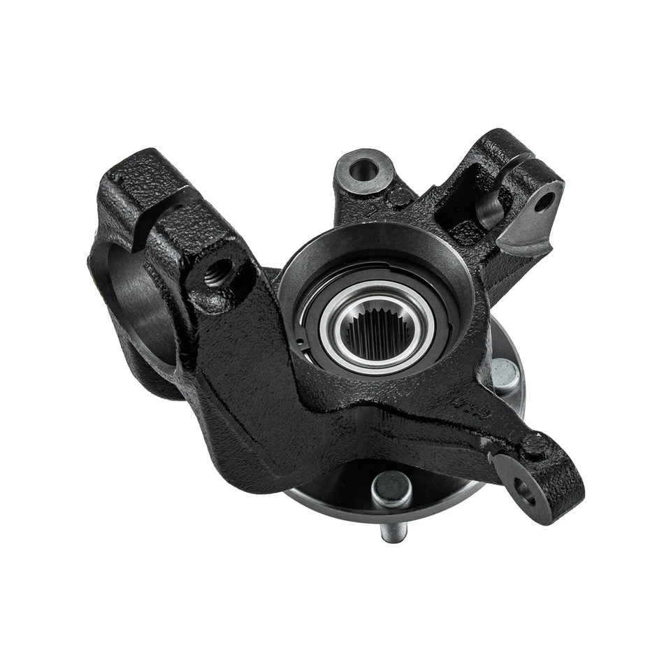 Front Left Steering Knuckle Wheel Hub Bearing For 2006-2011 Ford Focus 2007 2010 - Изображение 2 из 4