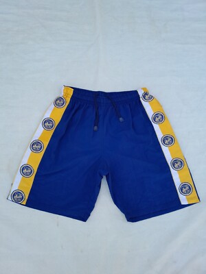 vintage El Corte Inglés Swim Shorts Mens Medium Blue Logo Mesh