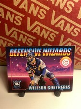 2021 Topps Big League Baseball Defensive Wizards Insert Willson Contreras