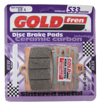 Goldfren S33 Brake Pads Front For Mz/Muz Mastiff 17  Front wheel 1999-2005
