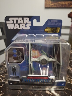 Star Wars*Micro Galaxy Squadron*Series 1* The Pilot*TieFighter*NIB* Launch Edit*