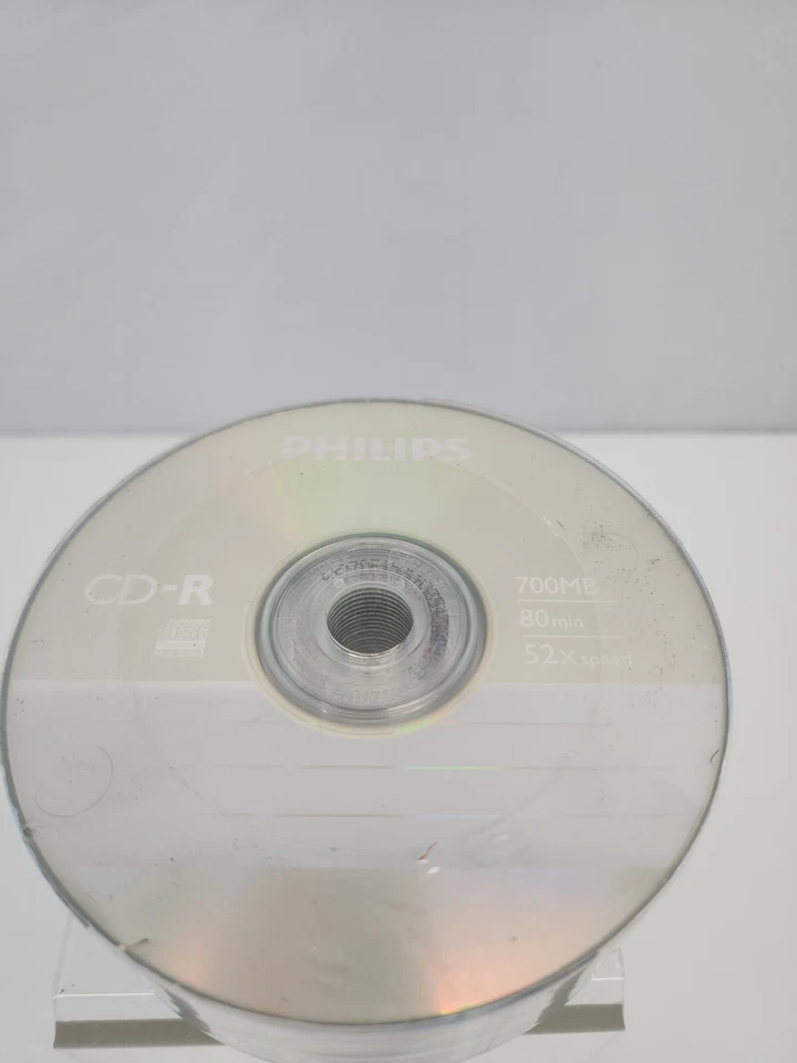 30-pack Philips CD-R 52X 80 mins 700MB (BRAND NEW SEALED) - Image 2 of 4
