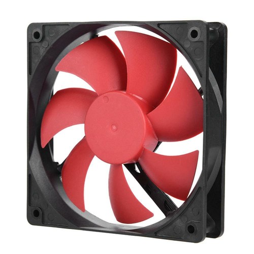 120mm 4pin+3pin DC 12V PC Host Chassis Computer Case Fan Cooling Cooler 12cm - Afbeelding 5 van 7