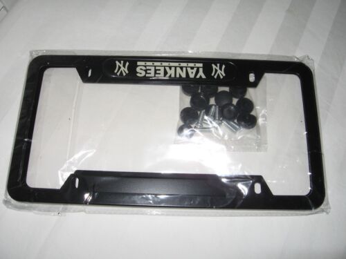 New York Yankees Metal License Plate Holders Set of 2 NIB!! - Picture 2 of 2