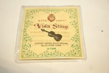 Full Set of King Lion V134 Copper Nickel Alloy Wound Steel Core Violin Strings