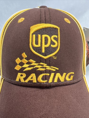 Cappello Vintage Dale Jarrett #44 UPS Racing NASCAR Toyota Cappello Baseball Regolabile NOS - Foto 5 di 11