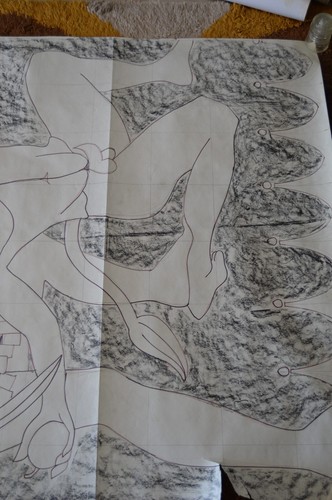 Vintage Gay Art Drawing On Paper Nude Male Greek & Minotaur Original Sketch - Picture 4 of 13
