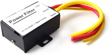 Car Power Filter EMI Noise Ground Loop Isolator Suppressor for Auto Stereo Audio