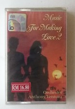 Music For Making Love 2 by Orchester Anthony Ventura Rare Malaysia Cassette New
