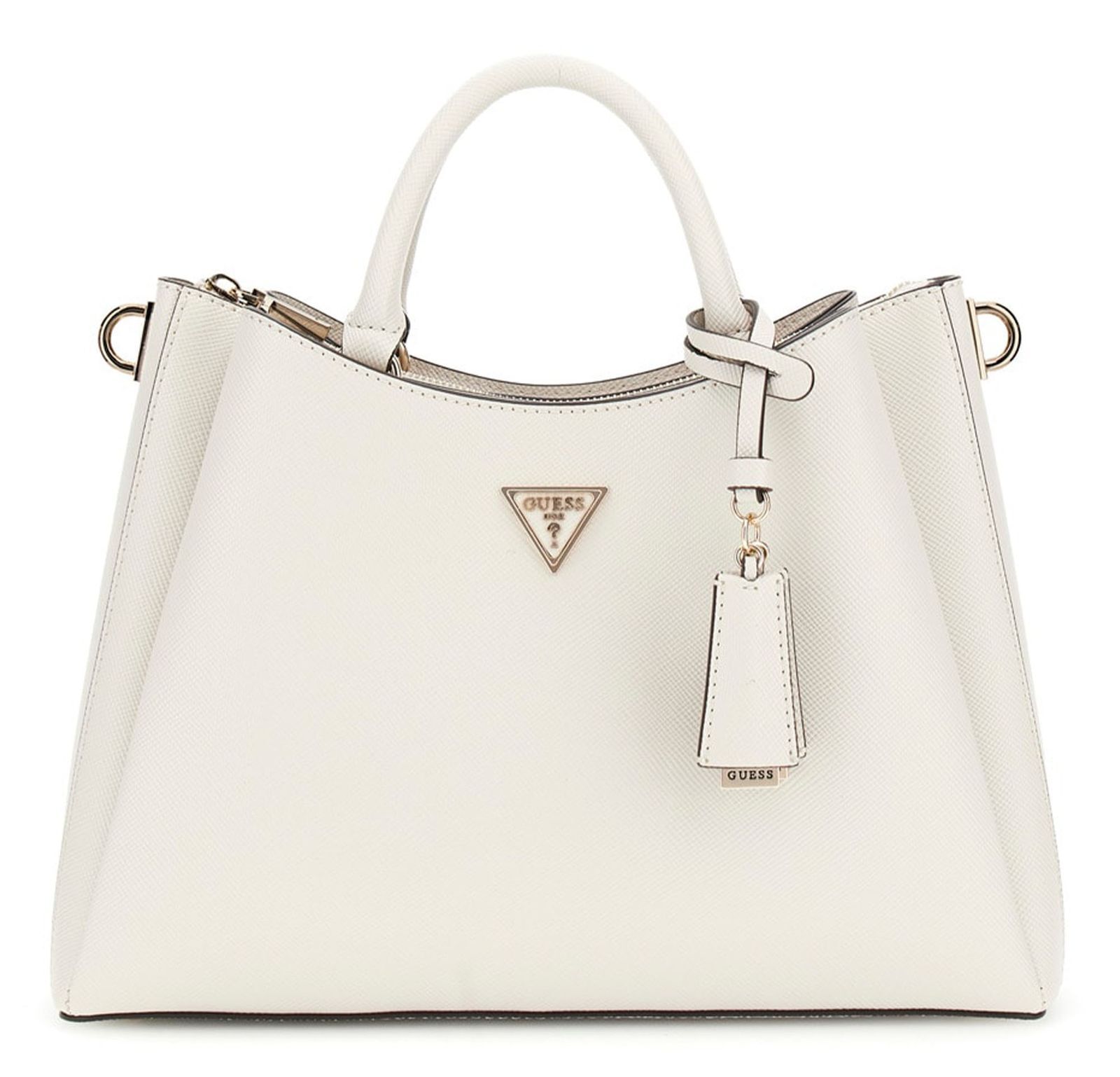 GUESS handbag Eco Gloriana Girlfriend Satchel Stone