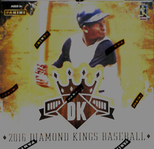 2016 Panini Diamond Kings Baseball Sealed Hobby Box