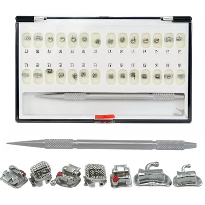 Dental Orthodontic Self-ligating Bracket DAMON Q Braces &Buccal Tube Roth 022 3