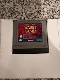 RARE Vintage 90&rsquo;s VIRTUAL BOY - WARIO LAND Nintendo Virtual Boy Complete 