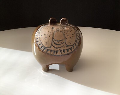 Gustavsberg Factory Lisa Larson Sweden 1st Ceramic Bulldog “Large