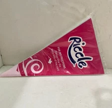 Riccle 12” Disposable Cookie or Candy Icing Piping Bags 100 Pcs