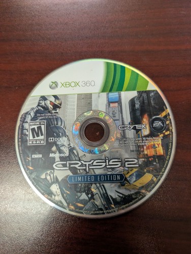 Limited Edition: Crysis 2 (Xbox 360, 2011) NO TRACKING - DISC ONLY 439