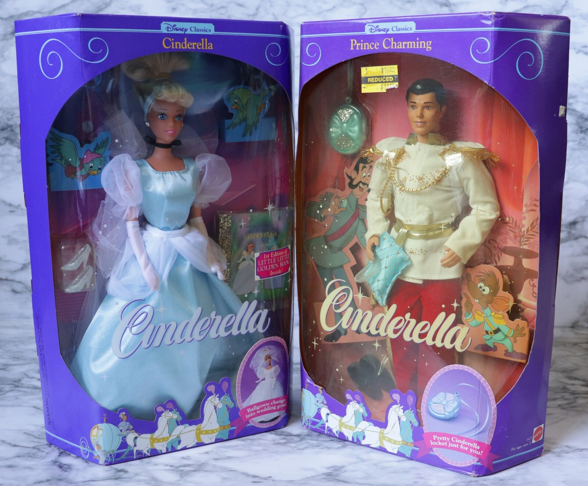 Disney Cinderella Prince Charming Dolls NIB