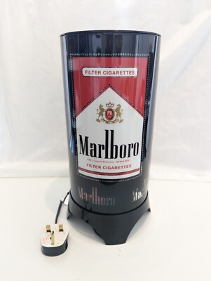 Marlboro Vintage italienisches Design Wärmebewegung Drehlampe - extrem selten neu in OVP 