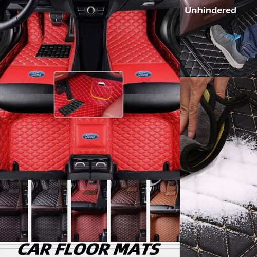 For Ford Explorer 2006-2024 Car Floor Mats Waterproof Auto Carpets Front Rear - Picture 11 of 25