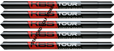 KBS Tour 130 Shafts De Fer X-Stiff 130g 6 Pièces (5-PW) 0.355" - Occasion