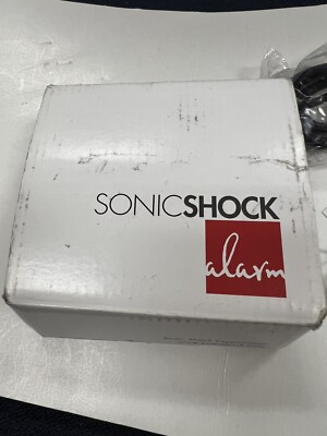Sonic Shock 5 Commercial Kit Alarm System with key code  open box
