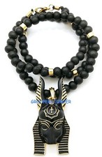 Anubis New Egyptian Protector God Pendant Necklace 