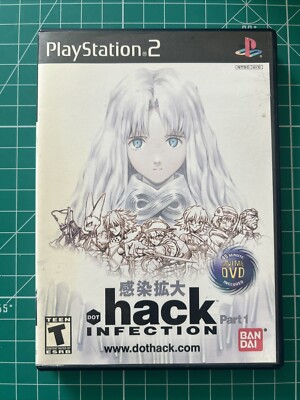 .hack INFECTION (Sony PlayStation 2, 2003) W/ DVD