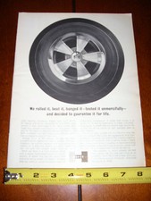 1965 Hurst Forged Mag Wheel Original Ad