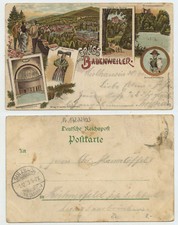 50187 - Gruß aus Badenweiler - Lithographie,...