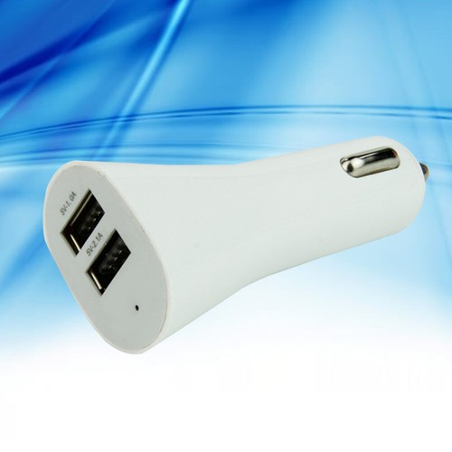12 V Dual USB Car Ladegerät Handyladegerät Zigarettenanzünder-Autoladegerät - 第 9/12 張圖片