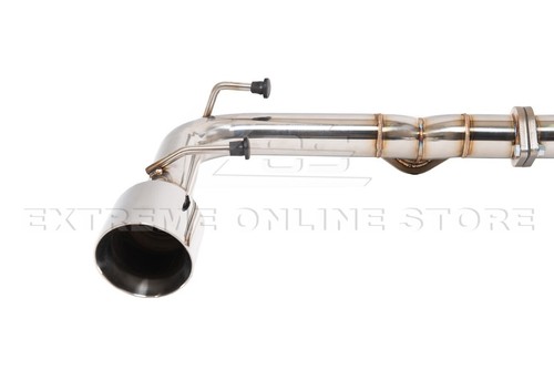 For 22-Up Toyota GR86 Subaru BRZ | Muffler Delete Axle Back 4" Dual Tips Exhaust - Picture 16 of 19