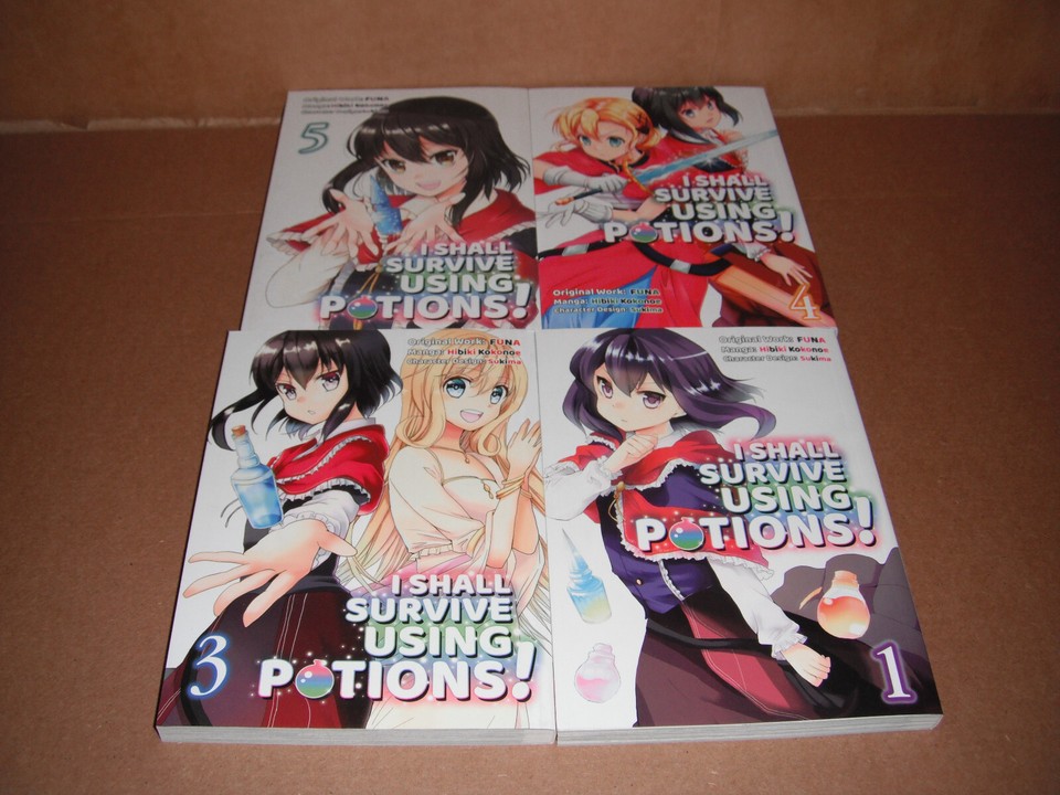 I Shall Survive Using Potions Vol. 1,3,4,5 Manga English | eBay