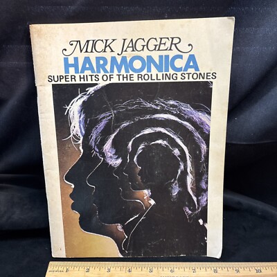 Mick Jagger Harmonia Super Hits Rolling Stones 1974 Hard To Find Freeship Cool!