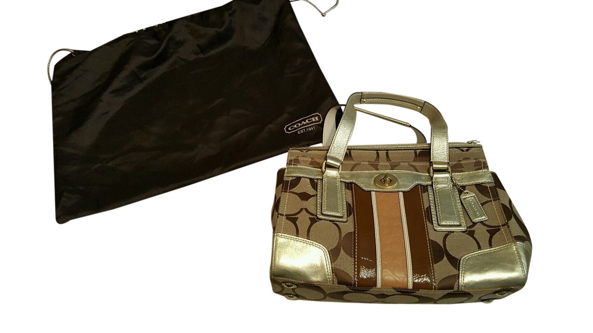 バッグ Authentic Vintage Leather Coach Handbag s-l400.jpg