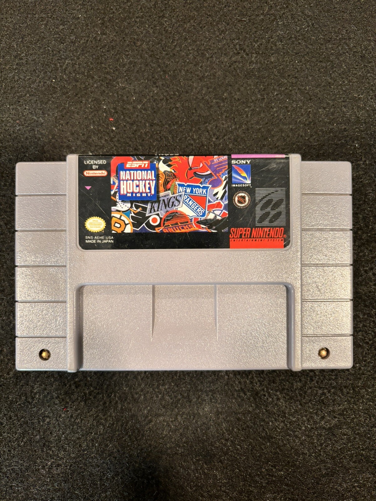 ESPN National Hockey Night (Super Nintendo Entertainment System, 1994) SNES