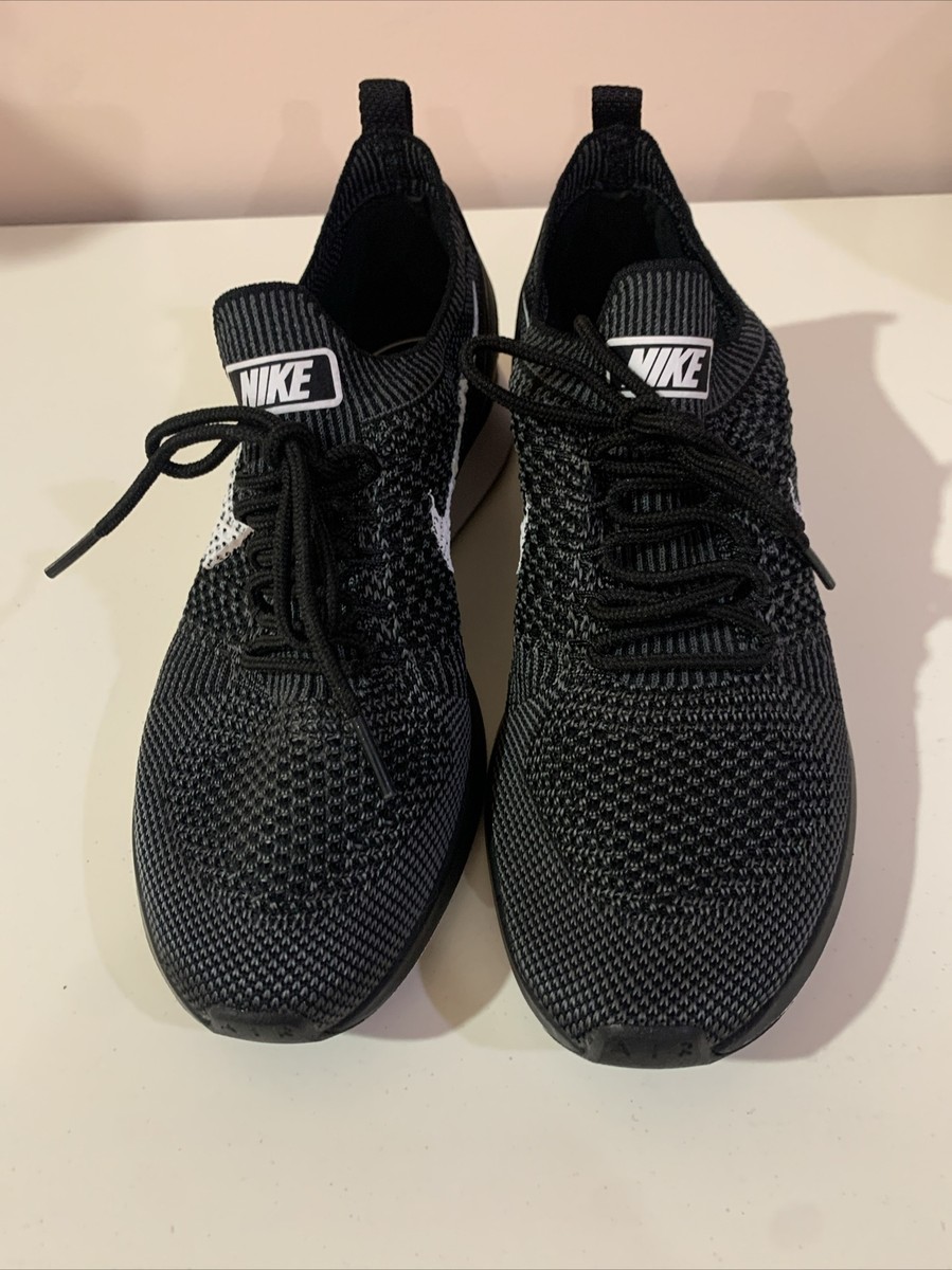 nike mariah flyknit racer black