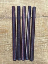 5- Dymondwood Red-White-Blue Colored 5/16" Turkey Call Supplies Striker Dowels  