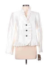 Nwt Kasper Women White Jacket 8