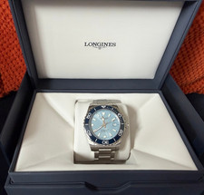 LATEST MODEL Longines HydroConquest Blue 39mm L3.779.4.98.6 EXCLUSIVE EDITION