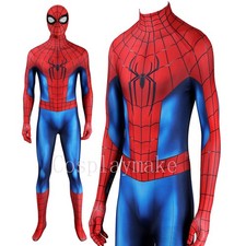 Cosplay Brand New Day Peter Parker Jumpsuit Halloween Mask