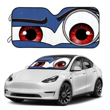 Red-eye Digital Aluminum Bubble Windshield Sun Shade Cartoon Windshield Cover Red-eye Digital Aluminum Bubble Windshield Sun Shade Cartoon Windshield Cover