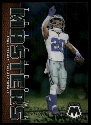Tony Pollard 2023 Panini Mosaic #TM-TP Touchdown Masters Dallas Cowboys