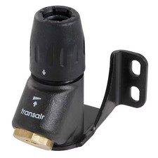 Transair 6640 17 22Gr Fitting, Brass, Black