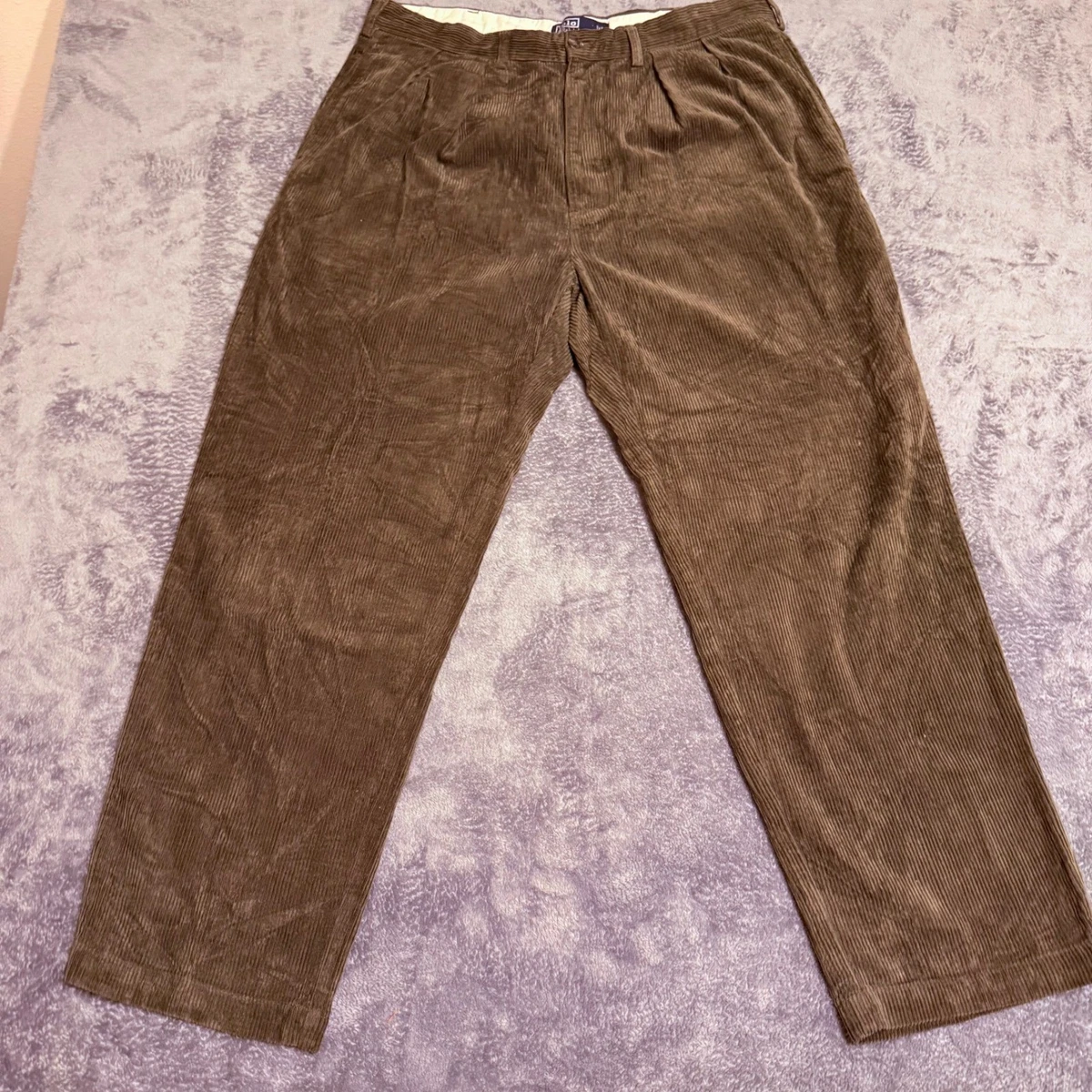 Polo Ralph Lauren Corduroy Pleated Pants for Men for sale - eBay