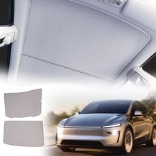 Foldable Roof Glass Sun Shade for Model Y Tesla 2025 Sunshade Roof
