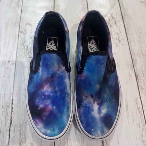 Vans Slip On Galaxy Print Sneakers Size: Women’s 7 / Men’s 5.5