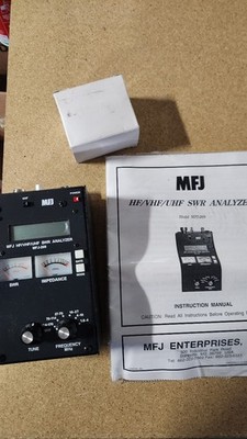 MFJ-269 Antenna Analyzer & Manual