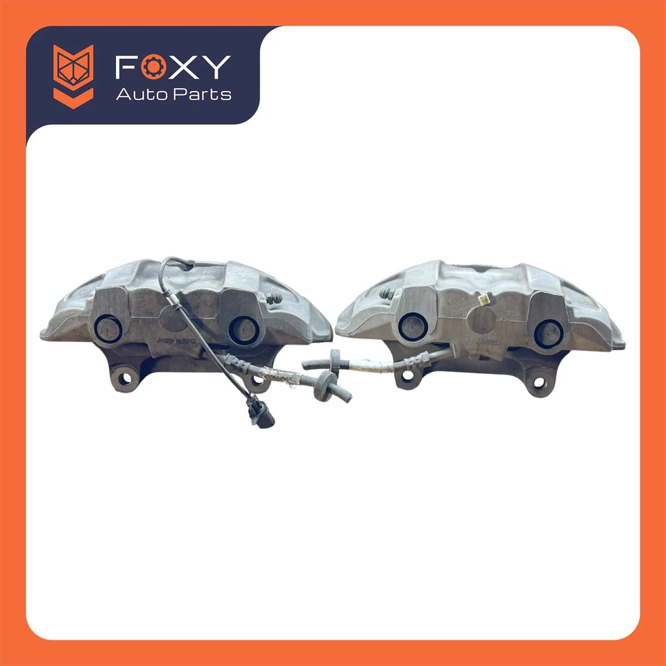 12-18 奥迪 A8 A6 A7 Quattro 前左右制动卡钳 2 件套原始设备制造商 — 第 4/4 张图片