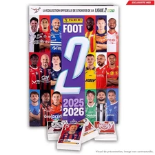 PANINI FOOT 2026   new Ligue 2  - set complet -  prevente 